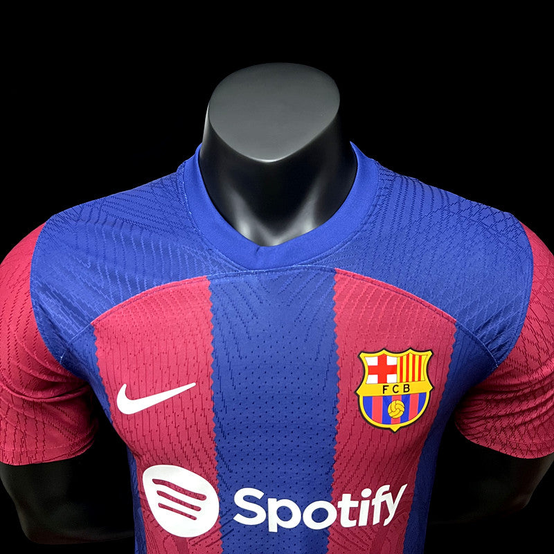 23/24 Versão jogador Barcelona - Primeiro Uniforme