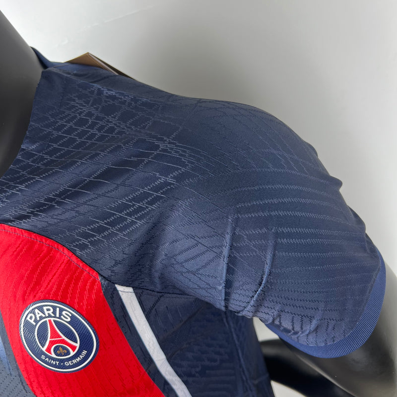 23/24 Versão Jogador Paris Saint Germain - Primeiro Uniforme