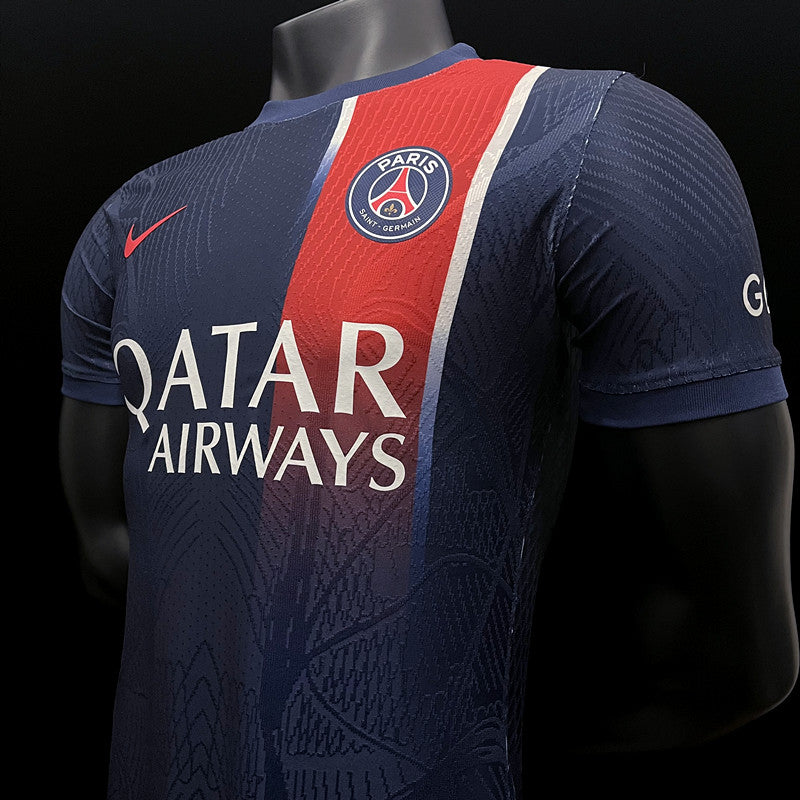 23/24 Versão Jogador Paris Saint Germain - Primeiro Uniforme