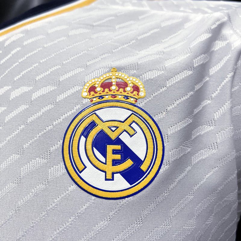 23/24 Versao jogador Real Madrid - Primeiro uniforme