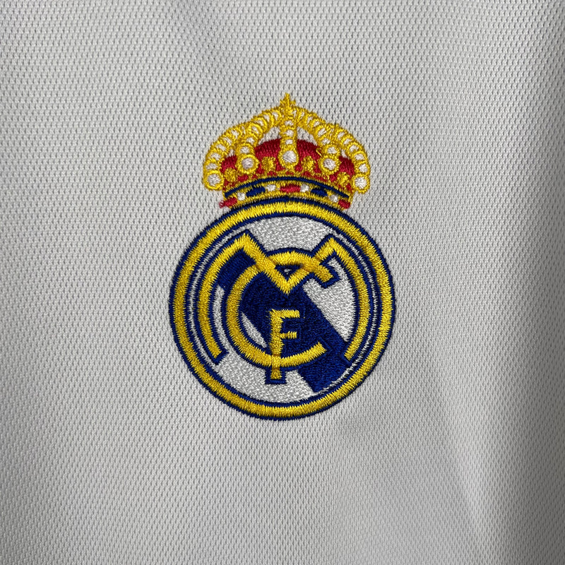 23/24 Manga Longa Real Madrid - Primeiro Uniforme