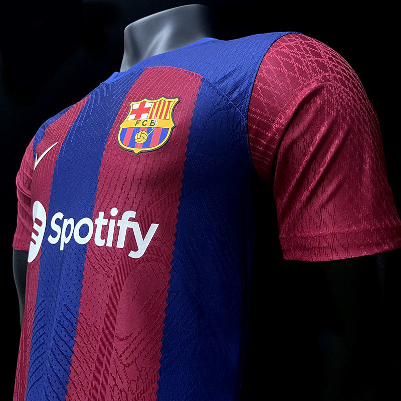 23/24 Versão jogador Barcelona - Primeiro Uniforme