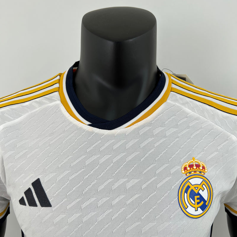 23/24 Versão Jogador Real Madrid - Primeiro Uniforme