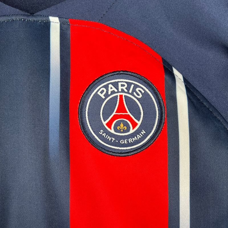 23/24 Conjunto Infantil Paris Saint Germain - Primeiro Uniforme