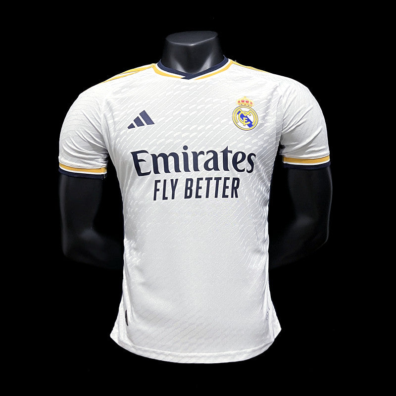 23/24 Versao jogador Real Madrid - Primeiro uniforme