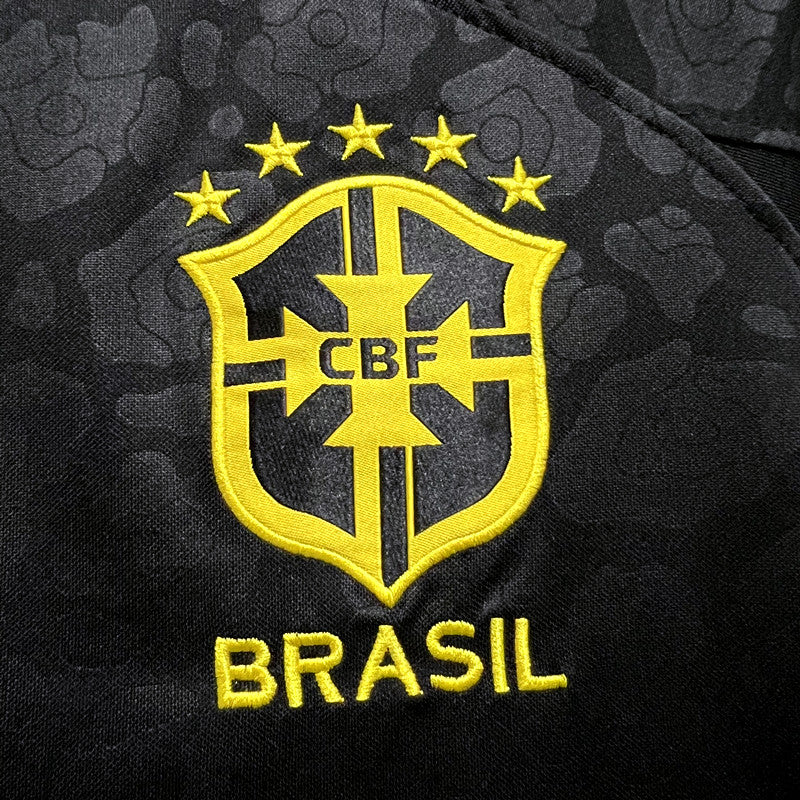 2023 Brasil - Camisa de Goleiro - Black