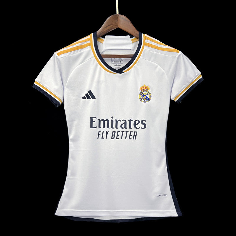 23/24 Feminino Real Madrid - Primeiro Uniforme