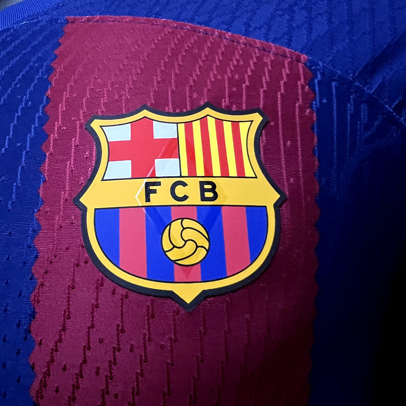 23/24 Versão jogador Barcelona - Primeiro Uniforme