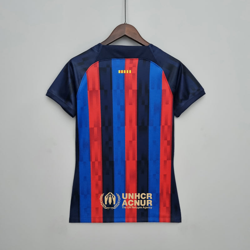 22/23 Barcelona - Primeiro Uniforme - Com patrocínio