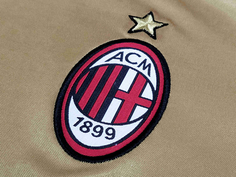 Camisa Retrô AC Milan Segundo Ouro 2013-14