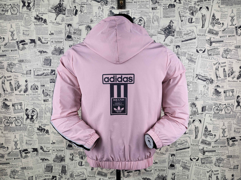 CORTA VENTO  adidas trevo rosa