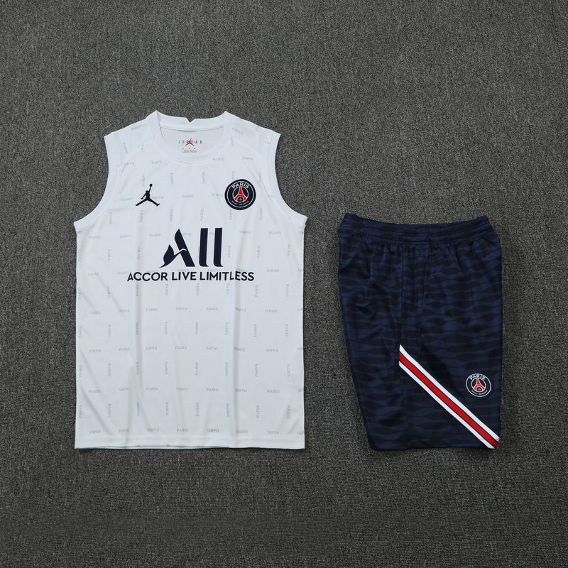 Conjunto de Treino Paris Saint Germain - Sem manga e Short