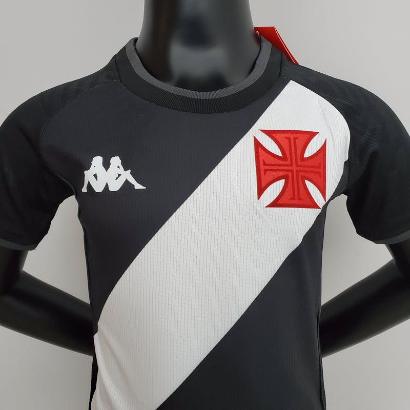 21/22 Conjunto Infantil Vasco da Gama - Black