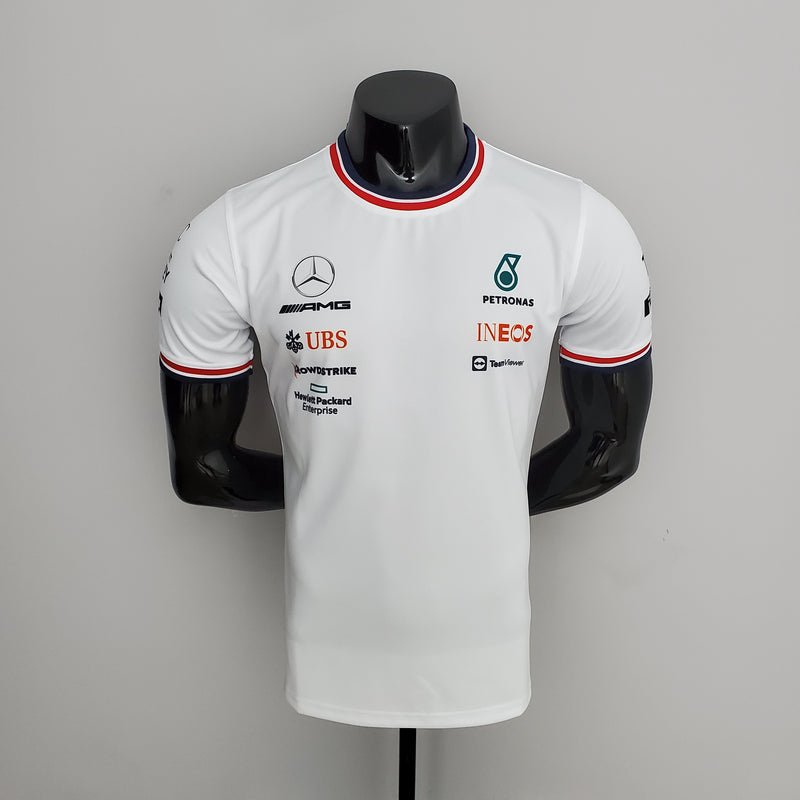 Camisa de Fórmula 1  Mercedes - Branco