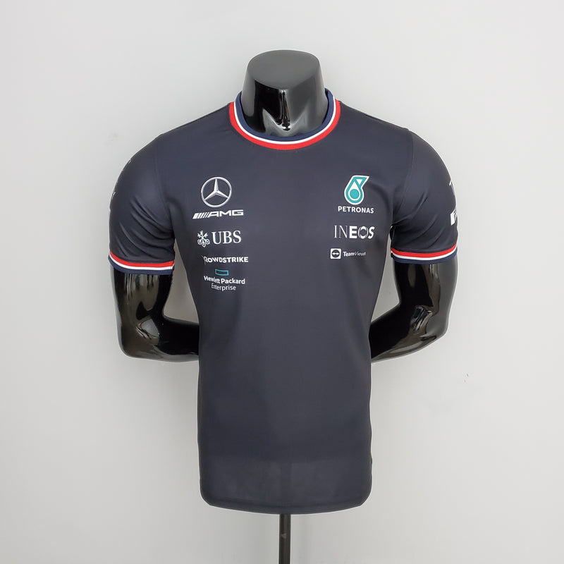 Camisa de Fórmula 1 - Mercedes - Black