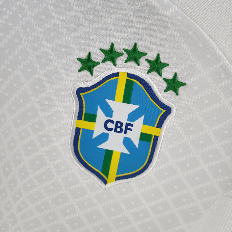 2022 Camisa do Brasil - Conceito - Branco