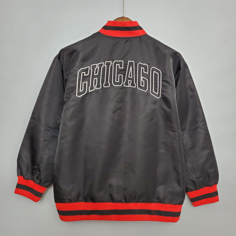 Moletom Jaqueta do Chicago Bulls - Preto