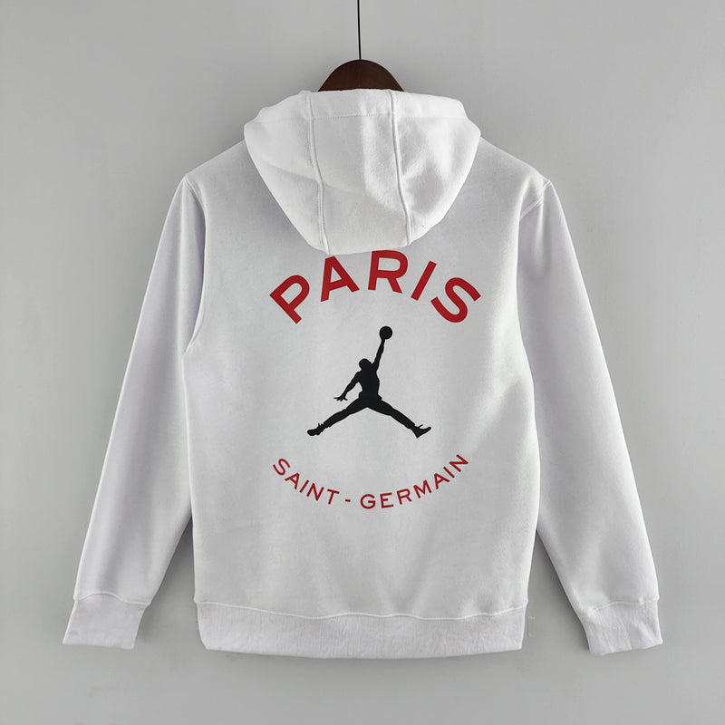 Moletom Paris Saint Germain Jordan Hoodie - Branco