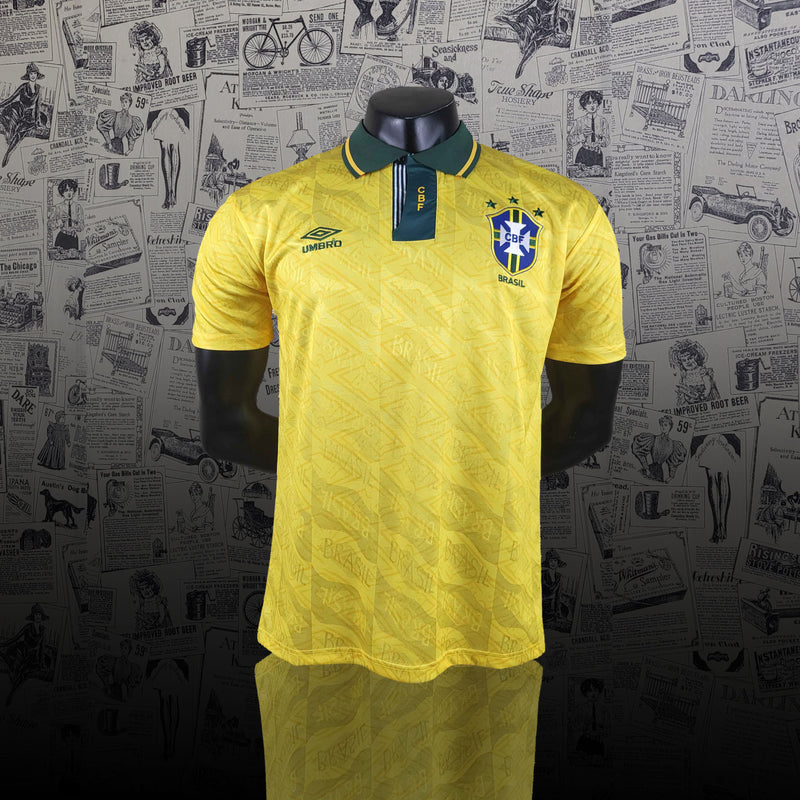 Camisa Retrô Brasil 1991/93