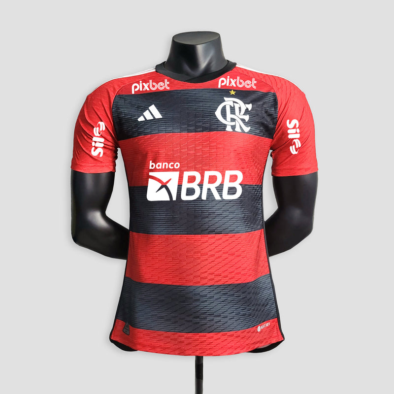 23/24 Versão Jogador Flamengo - Todos os Patrocinadores