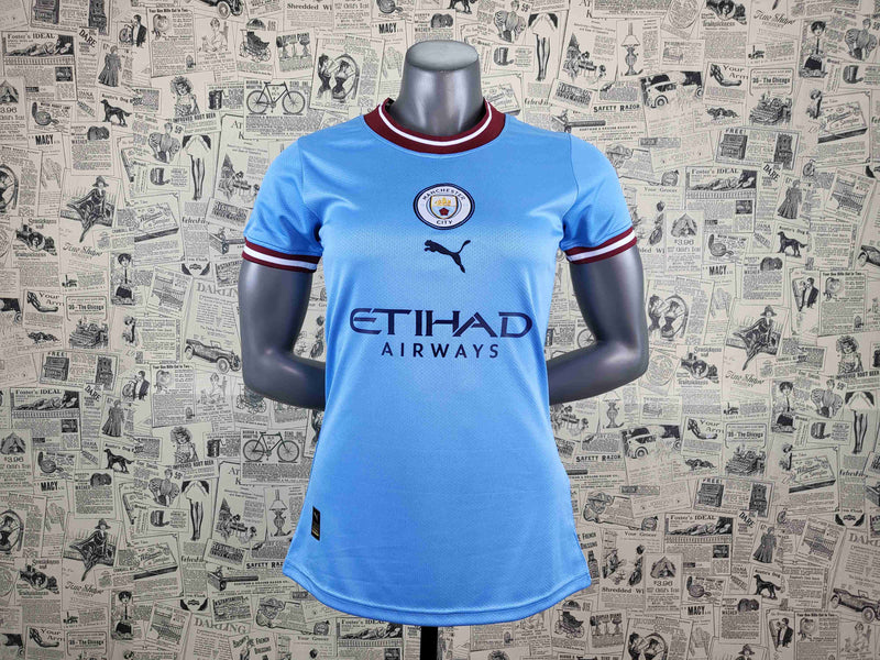 22/23 Feminino Manchester City - Primeiro uniforme