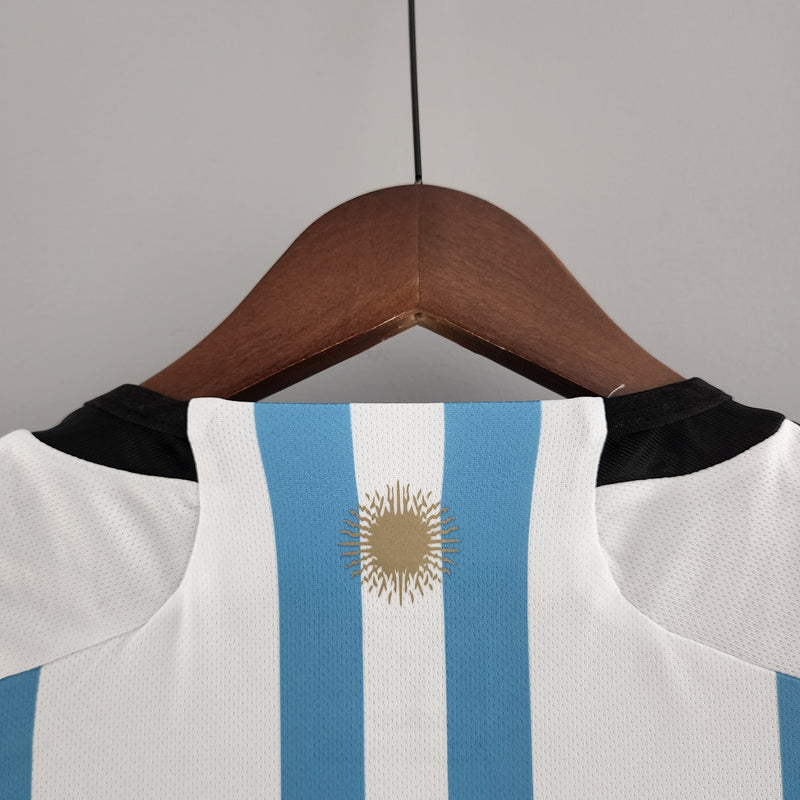 2022 Argentina - Primeiro Uniforme - Copa do Mundo