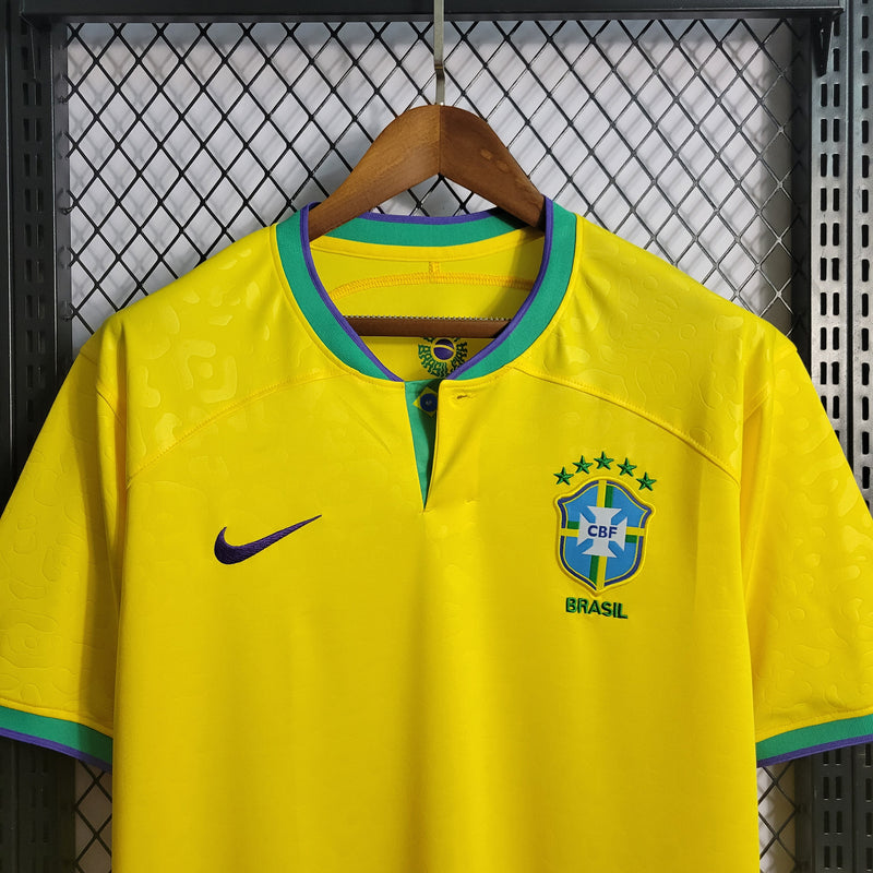 22/23 Brasil - Primeiro Uniforme - Copa do mundo