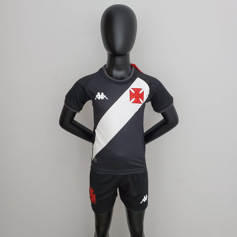 21/22 Conjunto Infantil Vasco da Gama - Black