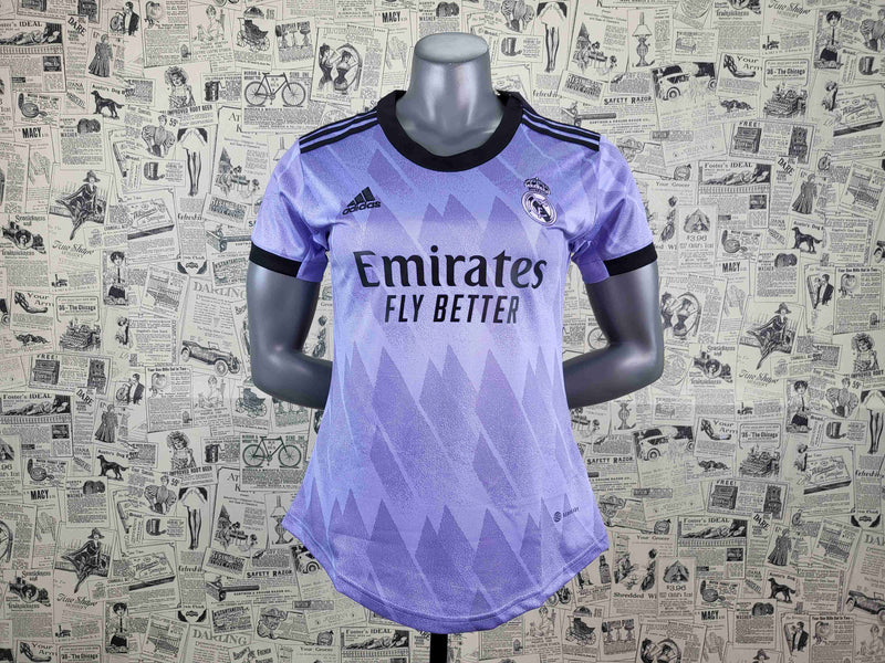 22/23 Feminino Real Madrid - Segundo Uniforme