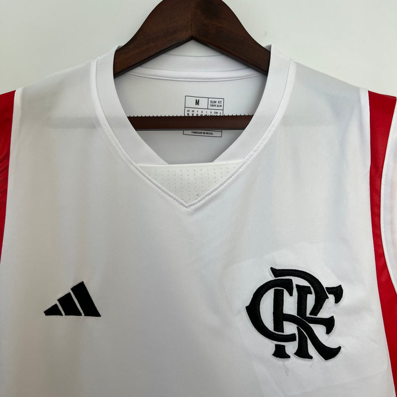 23/24 Flamengo - Camisa de treino - Branca