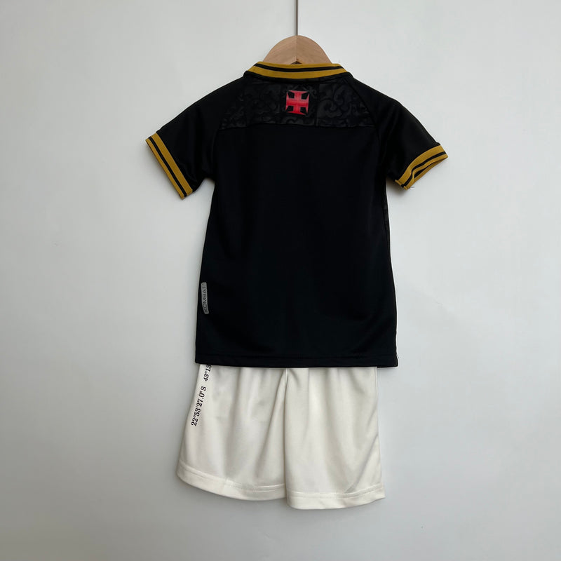 22/23 Conjunto Infantil Vasco da Gama - Preto