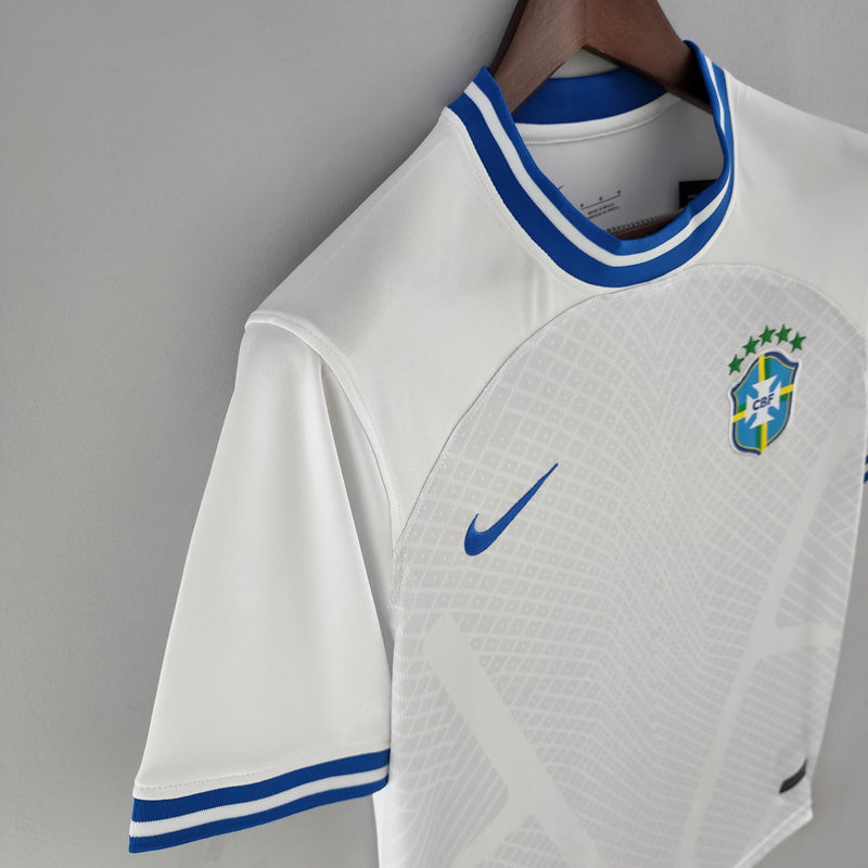 2022 Camisa do Brasil - Conceito - Branco