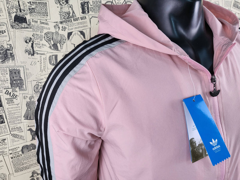 CORTA VENTO  adidas trevo rosa