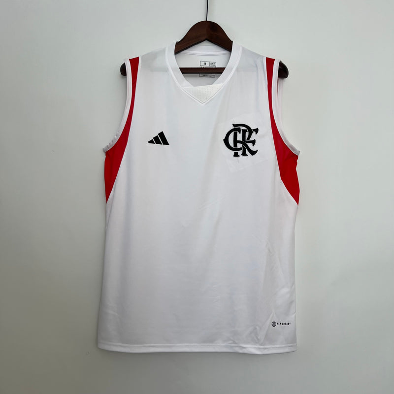 23/24 Flamengo - Camisa de treino - Branca