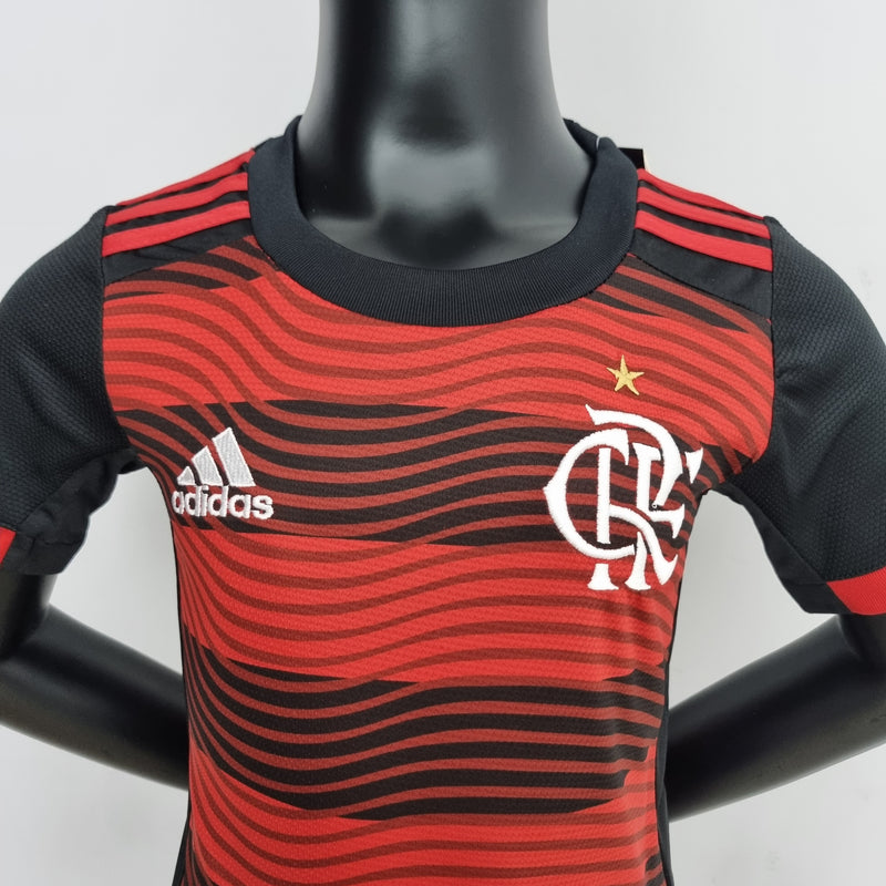 22/23 Conjunto infantil Flamengo - Tradicional