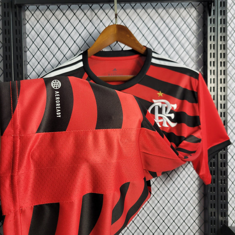 22/23 Flamengo Manto Rubro Negro Tradicional