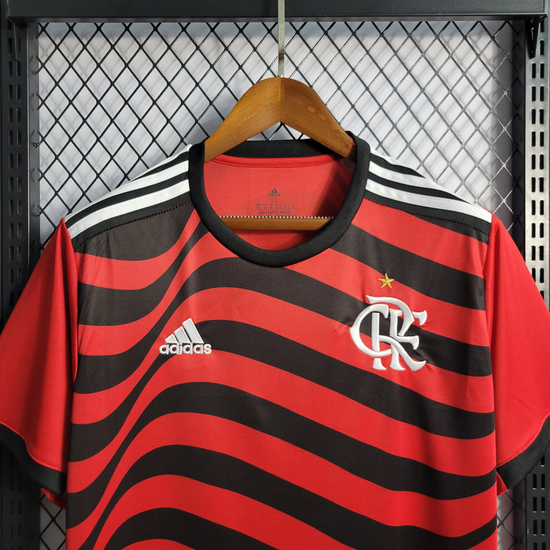 22/23 Flamengo Manto Rubro Negro Tradicional