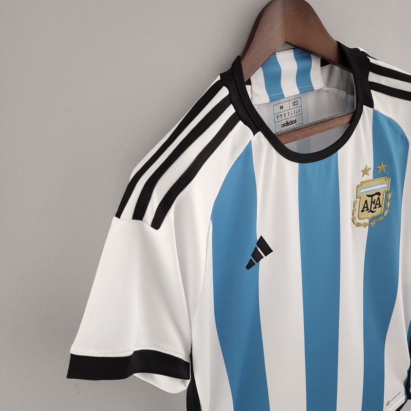 2022 Argentina - Primeiro Uniforme - Copa do Mundo