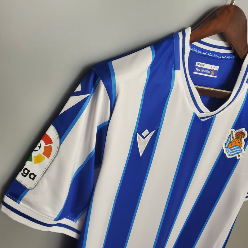 20/21 Real Sociedad - primeiro Uniforme