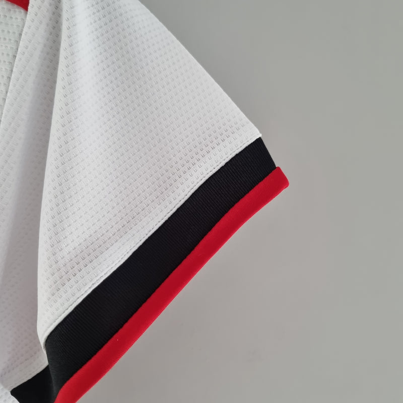 22/23 Feminino Flamengo - Segundo Uniforme - Branco