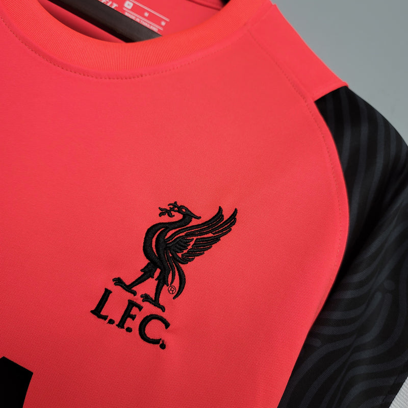 20/21 Liverpool - Camisa de Treino - Orange