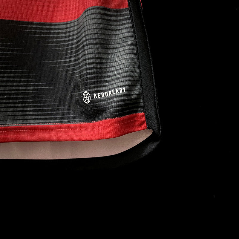 22/23 Feminino Flamengo Primeiro Uniforme - Rubro Negro