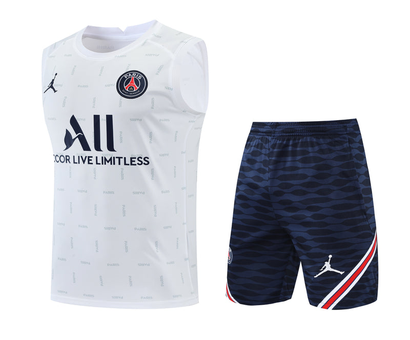 Conjunto de Treino Paris Saint Germain - Sem manga e Short