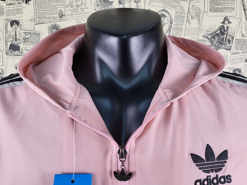 CORTA VENTO  adidas trevo rosa