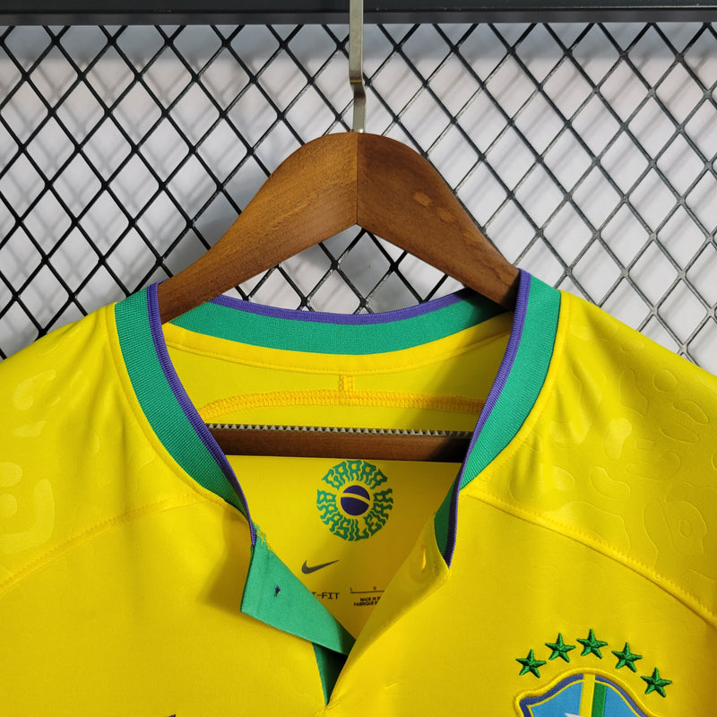 22/23 Brasil - Primeiro Uniforme - Copa do mundo