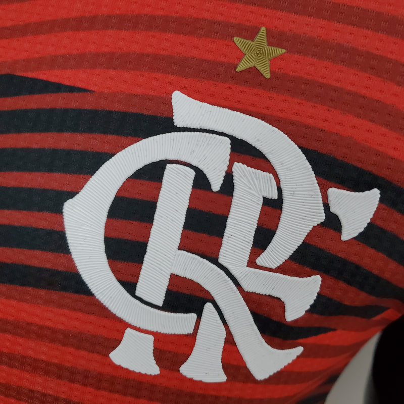 22/23 Versão Jogador Flamengo - Manto Tradicional