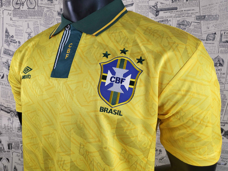 Camisa Retrô Brasil 1991/93