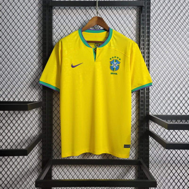 22/23 Brasil - Primeiro Uniforme - Copa do mundo