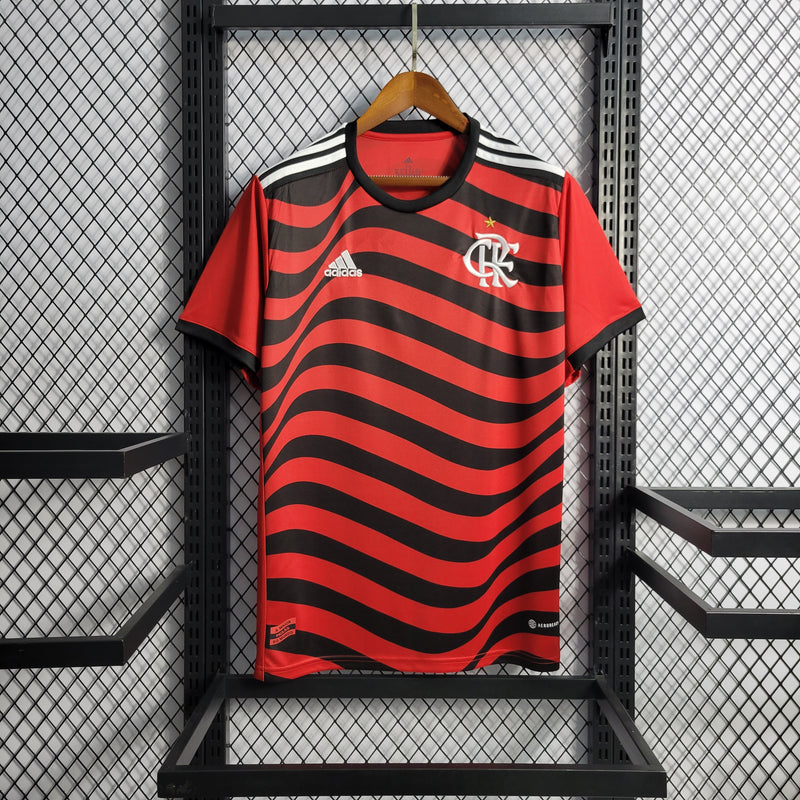 22/23 Flamengo Manto Rubro Negro Tradicional