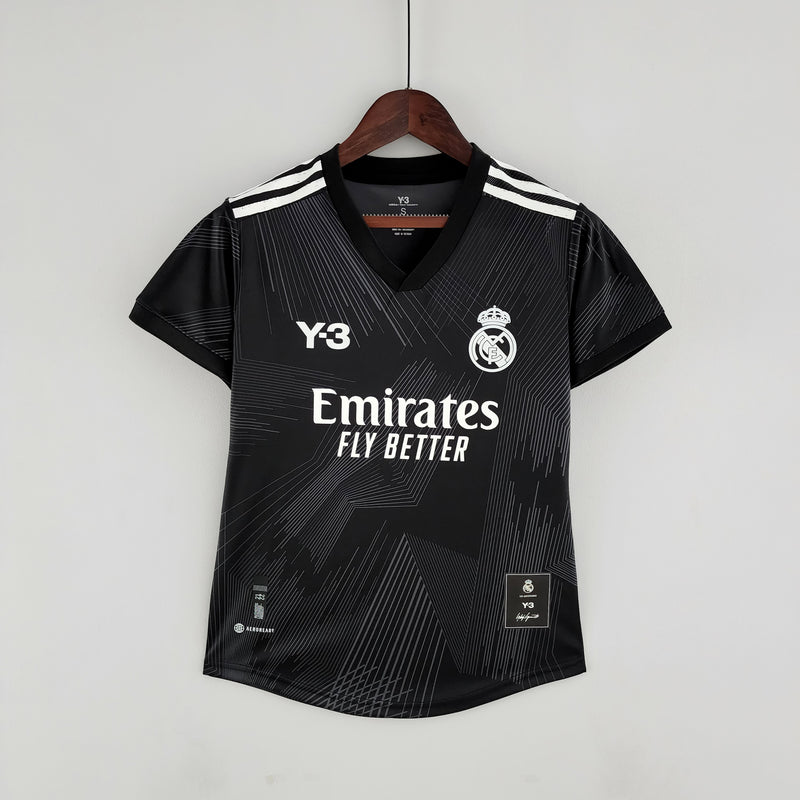 2022 Feminino Real Madrid Y3 - Edição Black